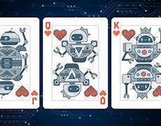 Image result for Robots Playing Cards