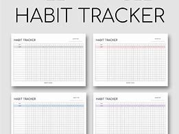 Image result for Free Habit Tracker