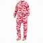Image result for Christmas Footie Pajamas