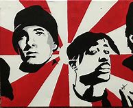 Image result for Eminem Tupac Drawing