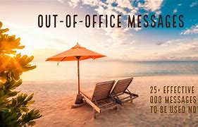 Image result for Clever Out of Office Message