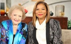 Image result for Betty White On Queen Latifah Show