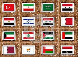 Image result for Flags of the Middle East