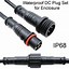 Image result for Waterproof DC Connector