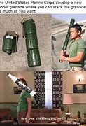 Image result for Flare Gun Grenade Launcher Meme
