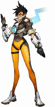 Image result for Tracer Game Character