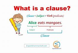 Image result for Cartoon Picture Defining a Clause
