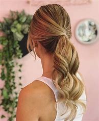 Image result for High Ponytail Styles for Long Hair