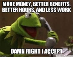 Image result for Kermit Money Meme