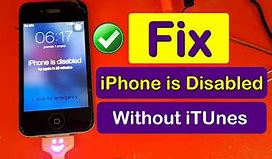 Image result for iPhone Disabled Please Connect to iTunes