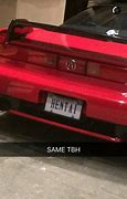 Image result for 1997 Acura NSX License Plate