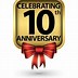 Image result for Celebrating 10 Years Logo