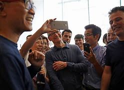 Image result for Tim Cook Shanghai