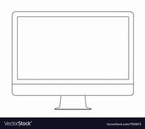 Image result for Computer Screen Outline