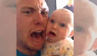 Image result for Baby Scared by Father's