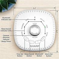 Image result for Sharp Clock with White Noise