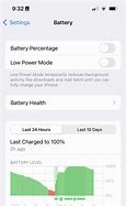 Image result for iPhone iOS 16 Battery Percentage
