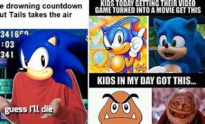 Image result for 1080X1080 Sonic Meme