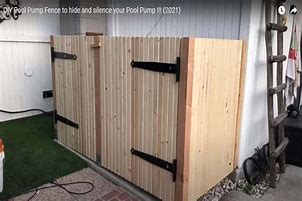Image result for Simple Pool Equipment Enclosure