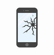 Image result for Cracked iPhone Screen PNG