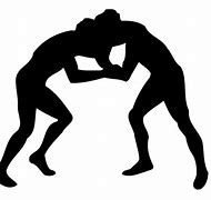 Image result for Dual Wrestling Silouette