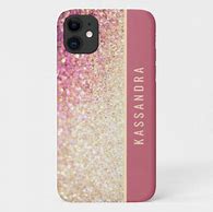 Image result for Pink and Gold Sparkly Marble Phone Case