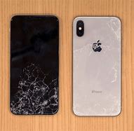 Image result for Cracked iPhone 10 in Corner
