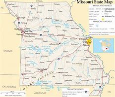 Image result for Detailed Missouri State Map