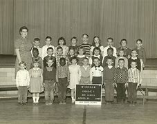 Image result for Elementary School Class 1960