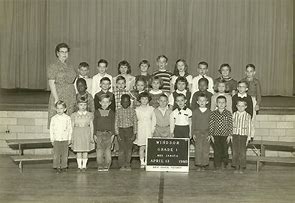 Image result for Elementary School Class 1960