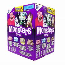 Image result for Monsters Inc Cereal