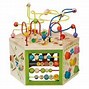 Image result for Wooden Activity Cubes for Toddlers