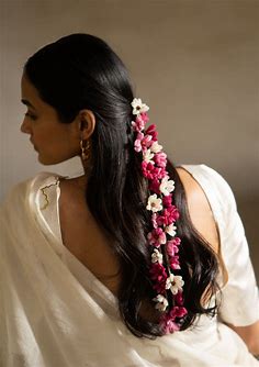 Sitar Pink Flower Hair Accessory