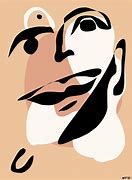 Image result for Abstract Face Print