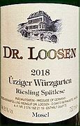 Image result for Dr Loosen Urziger Wurzgarten Riesling Beerenauslese