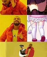 Image result for Anime Drake Meme