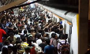 Image result for Mumbai Crowd