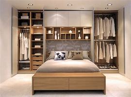 Image result for Built in Bedroom Storage Cabinets