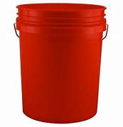 Image result for Red Paint Pail
