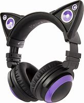 Image result for Brookstone Cat Ear Headphones