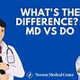 Image result for What's an MD vs Do