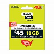 Image result for $45 Straight Talk Card