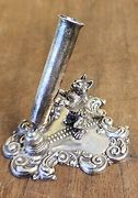 Image result for Silver Pen Holder