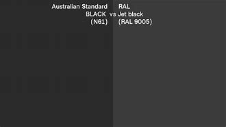 Image result for Chassis Black vs Jet Bkack