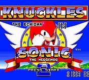 Image result for Sonic and Knuckles Logo