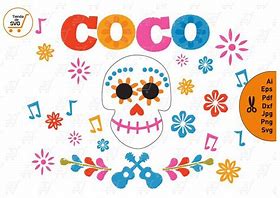 Image result for Coco Sugar Skull Disney Pixar