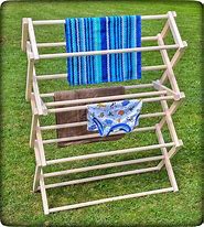 Image result for Wood Clothing Drying Rack