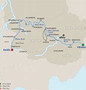 Image result for Map Danube River Austria