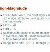Image result for Sign-Magnitude