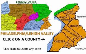 Image result for Where Is the Lehigh Valley PA